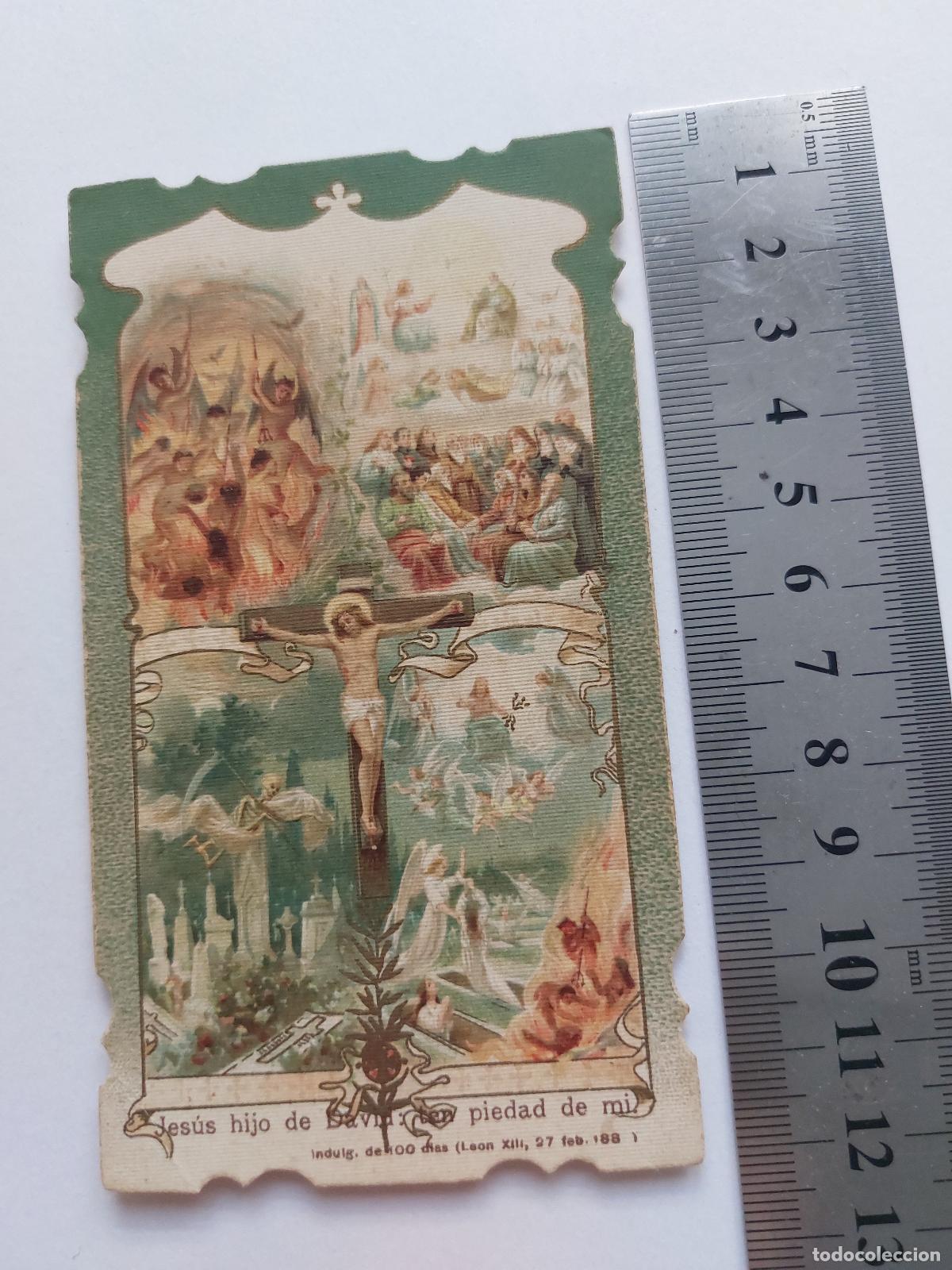 Postales: Estampa con imagen religiosa de Jesucristo