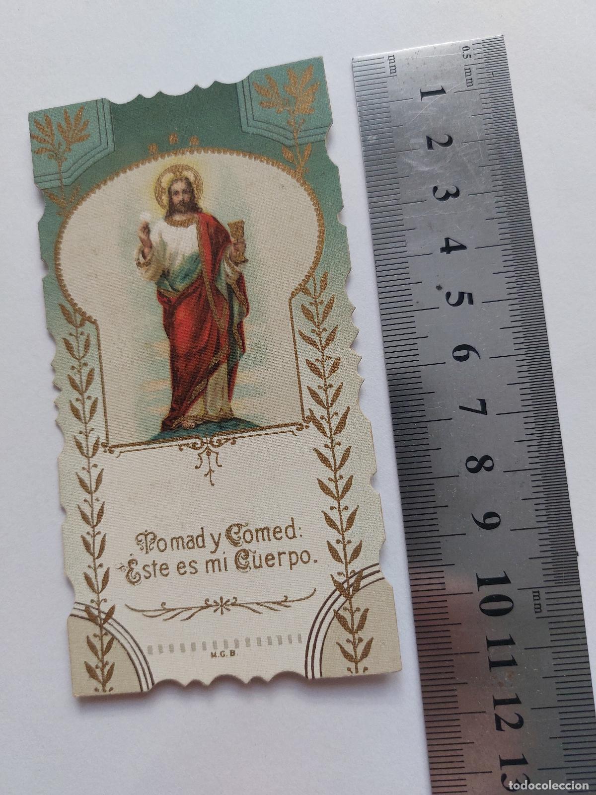 Postales: Estampa recuerdo de la ordenaci&oacute;n sacerdotal de Juan Bautista Segui Boronat 1913