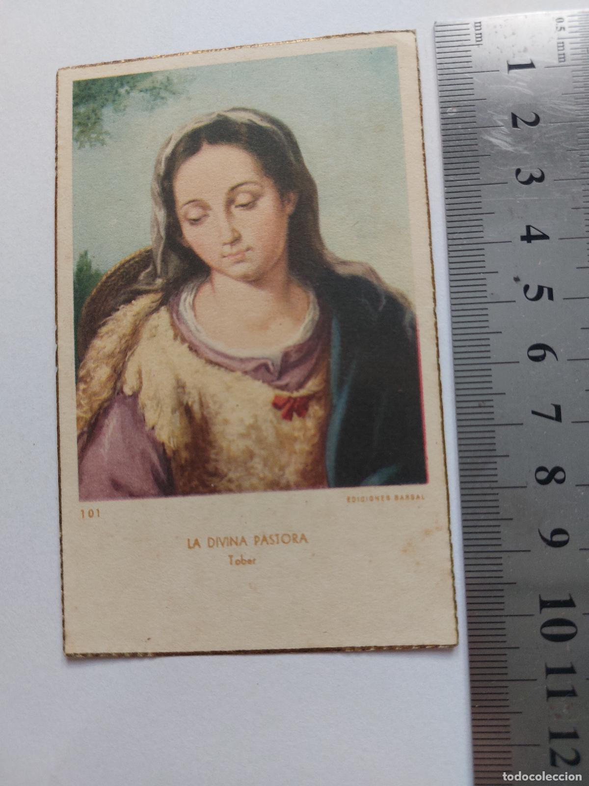 Postales: Estampa religiosa de La Divina Pastora Ediciones Barsal