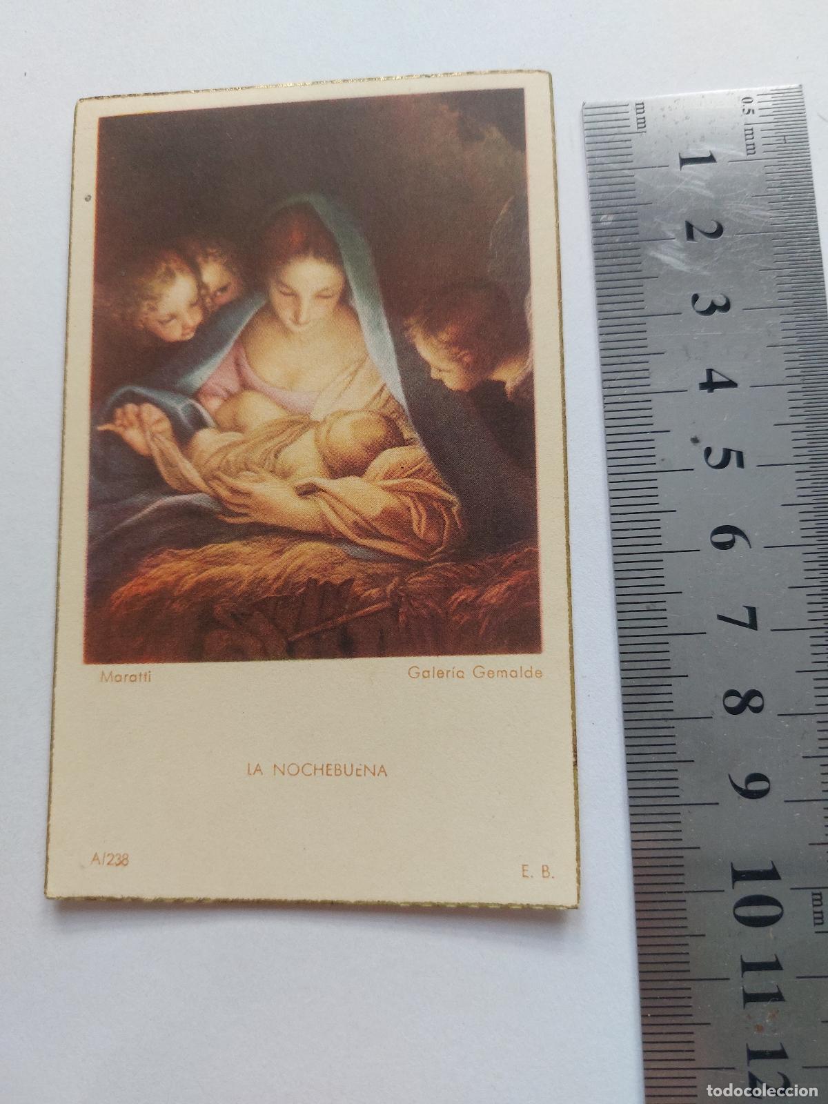 Cartes Postales: Estampa de La Nochebuena, obra de Maratti en la Galer&iacute;a Gem&auml;lde
