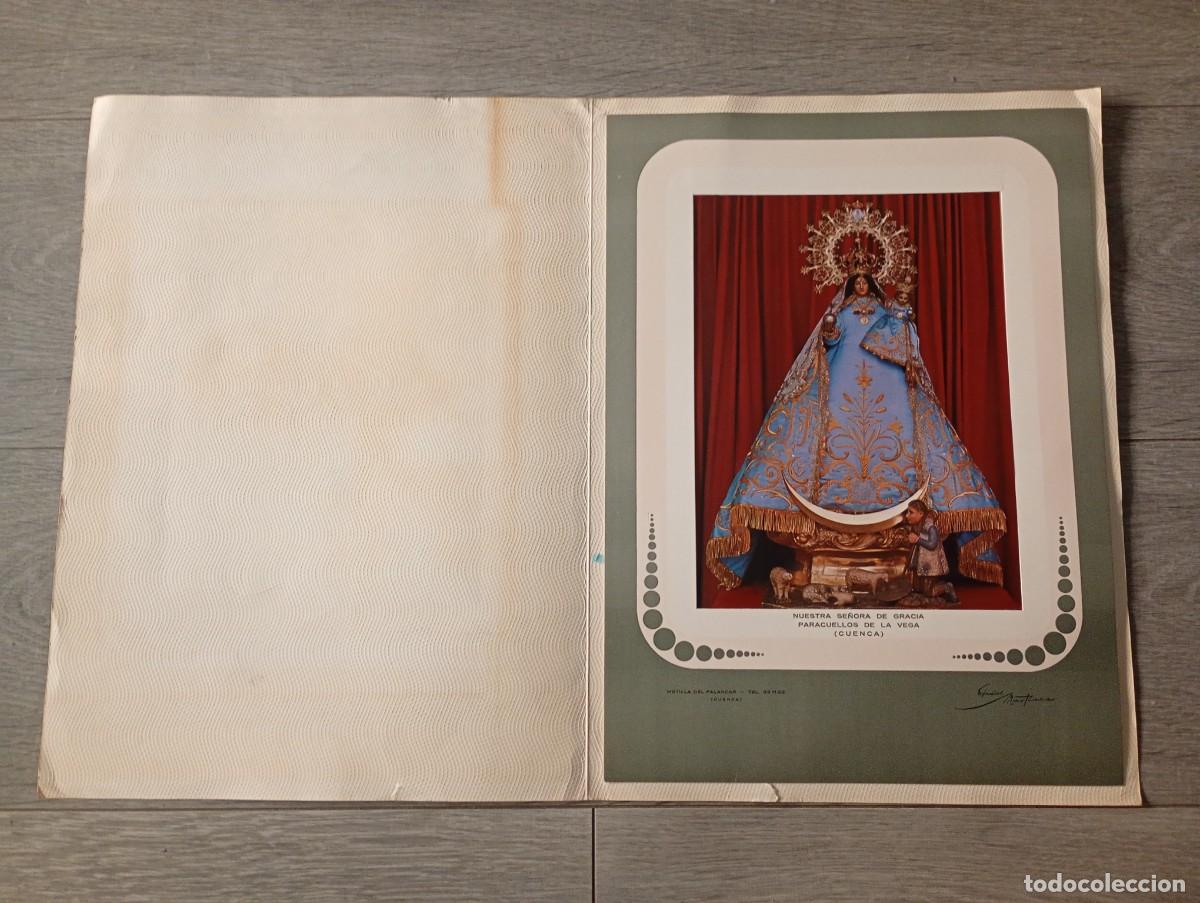 Postales: Antigua foto de Estudios Mart&iacute;nez de nuestra se&ntilde;ora de Gracia Paracuellos de la Vega Cuenca