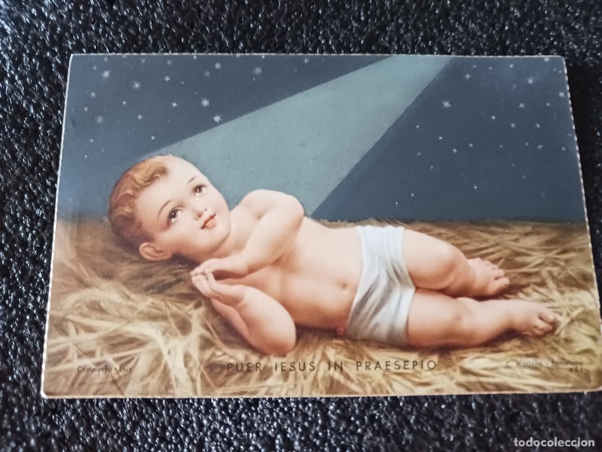 Postales: estampa, ni&ntilde;o jesus, cia mariana barcelona 461