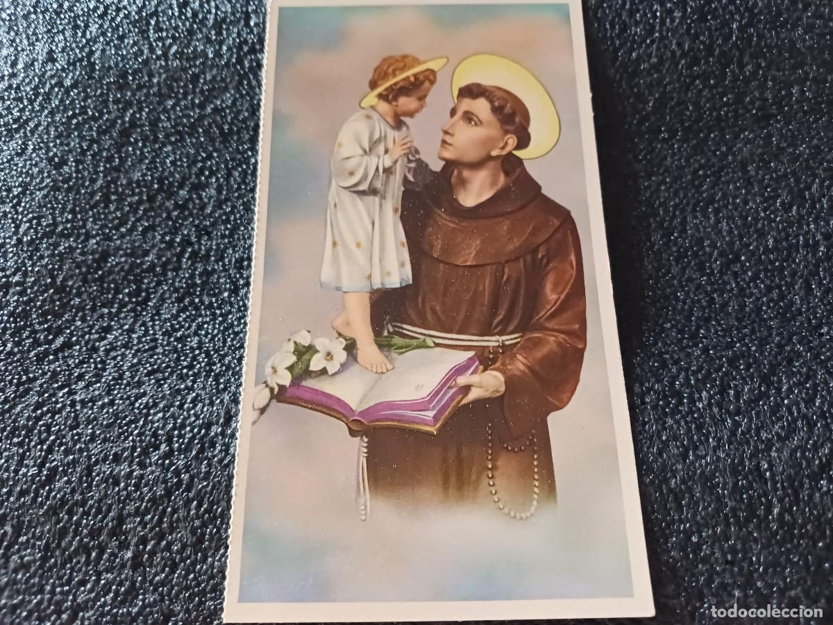 Postales: sant antonio di padova, texto en 4 idiomas