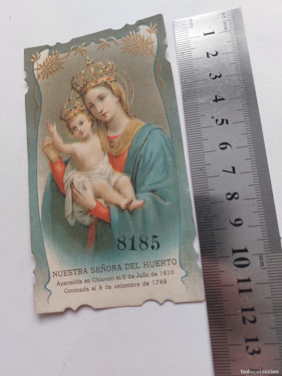 Postales: Estampa de Nuestra Se&ntilde;ora del Huerto