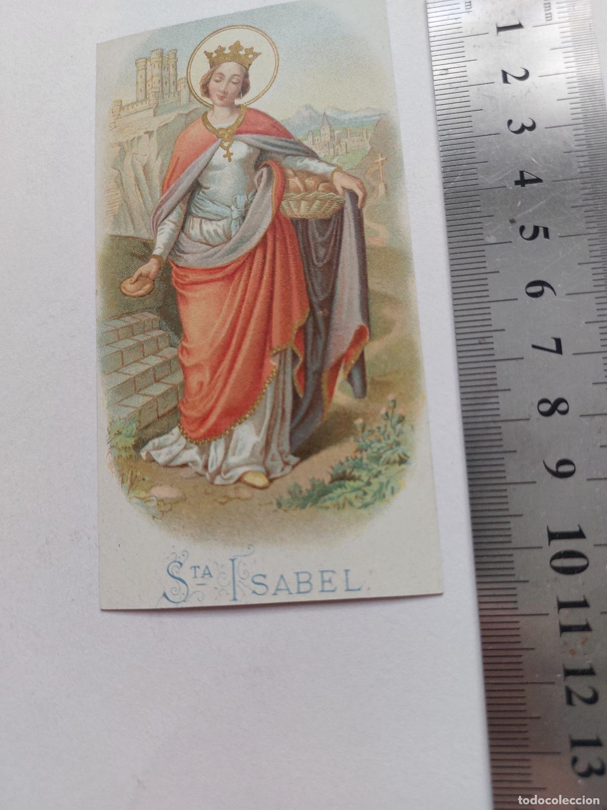 Postales: Estampa de Santa Isabel