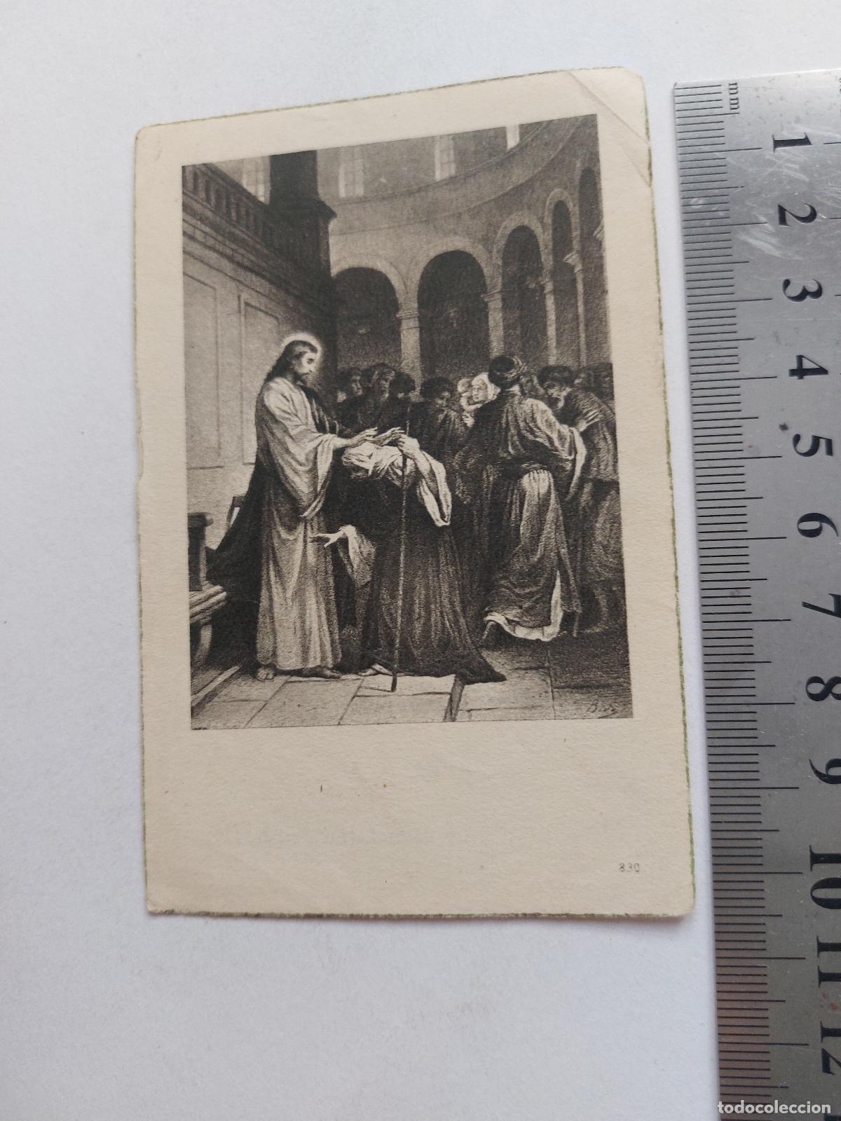 Postales: Estampa de recuerdo de ordenaci&oacute;n sacerdotal en Matar&oacute;