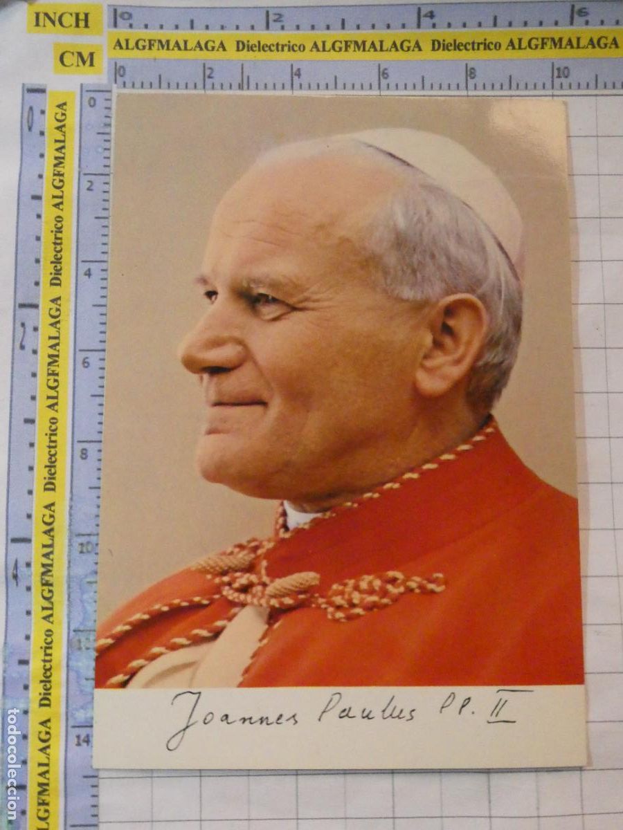 Postales: POSTAL RELIGIOSA SEMANA SANTA. PAPA JUAN PABLO II. 2952