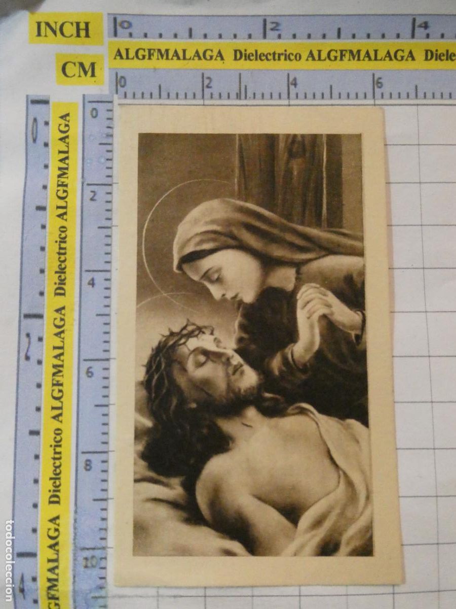 Postales: RECORDATORIO RELIGIOSO SEMANA SANTA. M&Aacute;LAGA FUNERALES FINISTERRE CHURRIANA EL PALO M&Aacute;LAGA 116