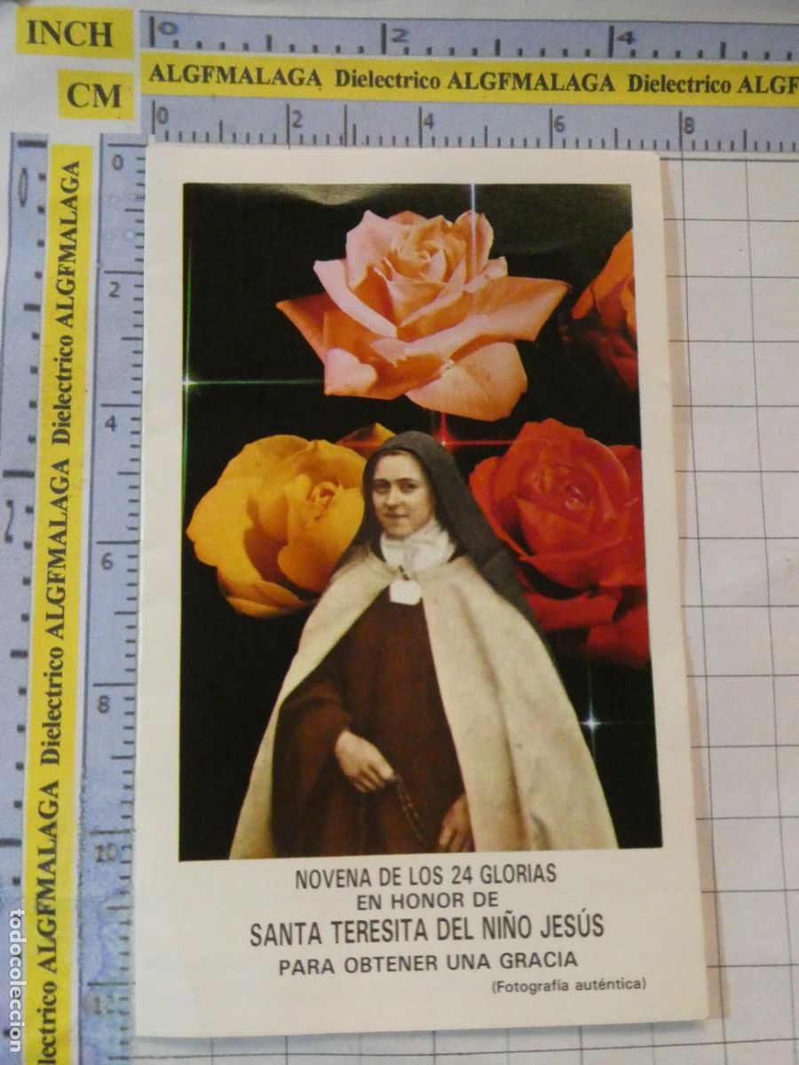 Postales: RECORDATORIO RELIGIOSO SEMANA SANTA. NOVENA 24 GLORIAS SANTA TERESITA DEL NI&Ntilde;O JES&Uacute;S. 120
