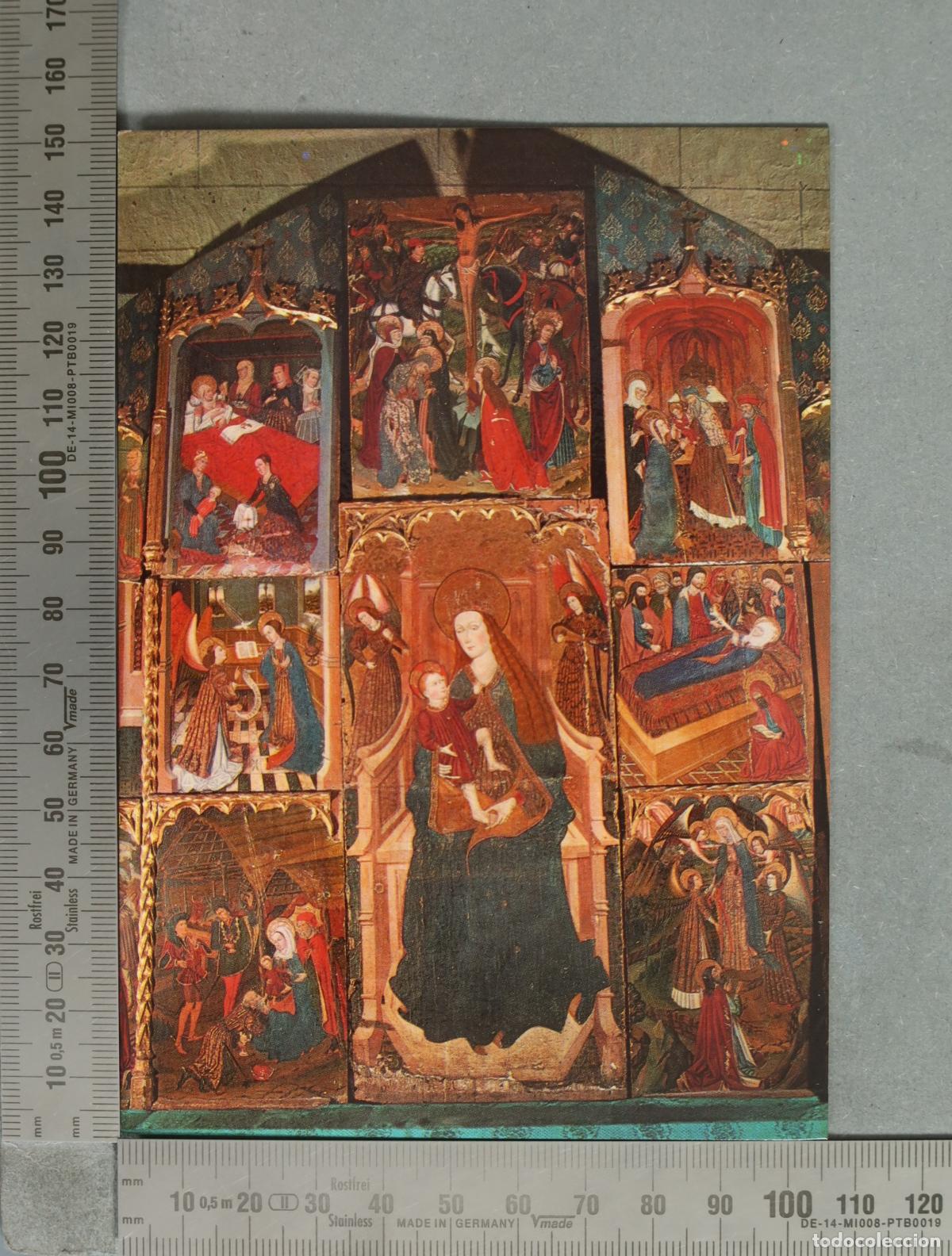 Postkarten: POSTAL. Arties - Arte Gotico - Valle de Aran - Retablo