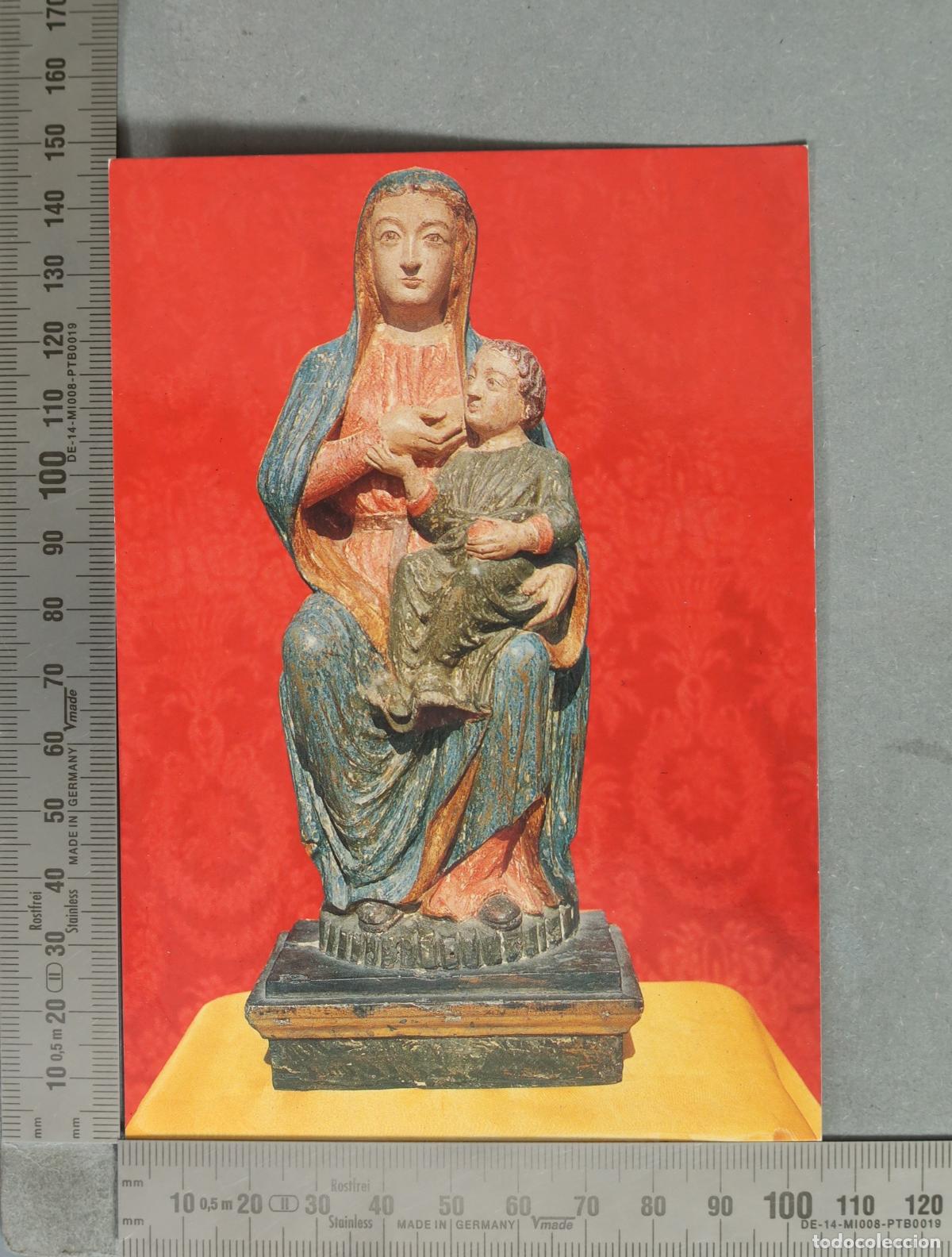 Postkarten: POSTAL. Pyr&eacute;n&eacute;es Atlantiques - Betharram - Sanctuaire de Notre-Dame - Vierge allaitant l'Enfant