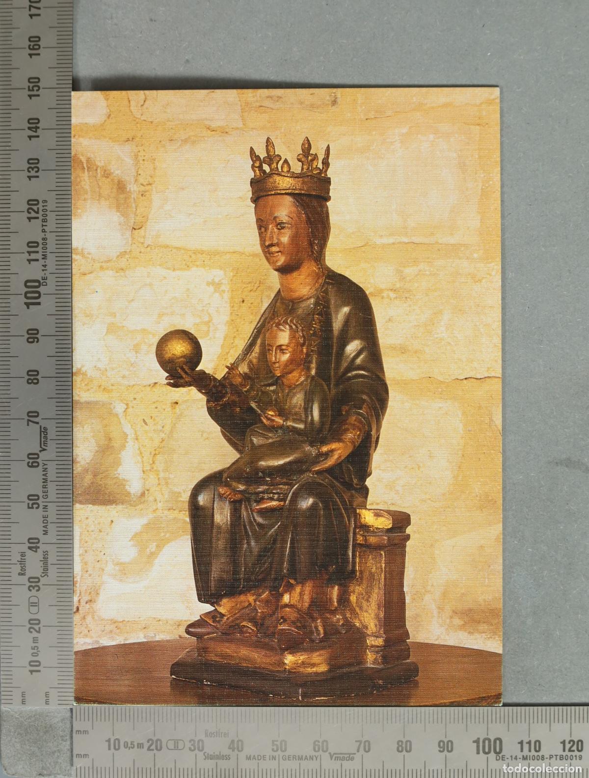 Postkarten: POSTAL. Monasterio Cisterciense de Sta. Mar&iacute;a de la Caridad - Imagen de Santa Mar&iacute;a de la Caridad