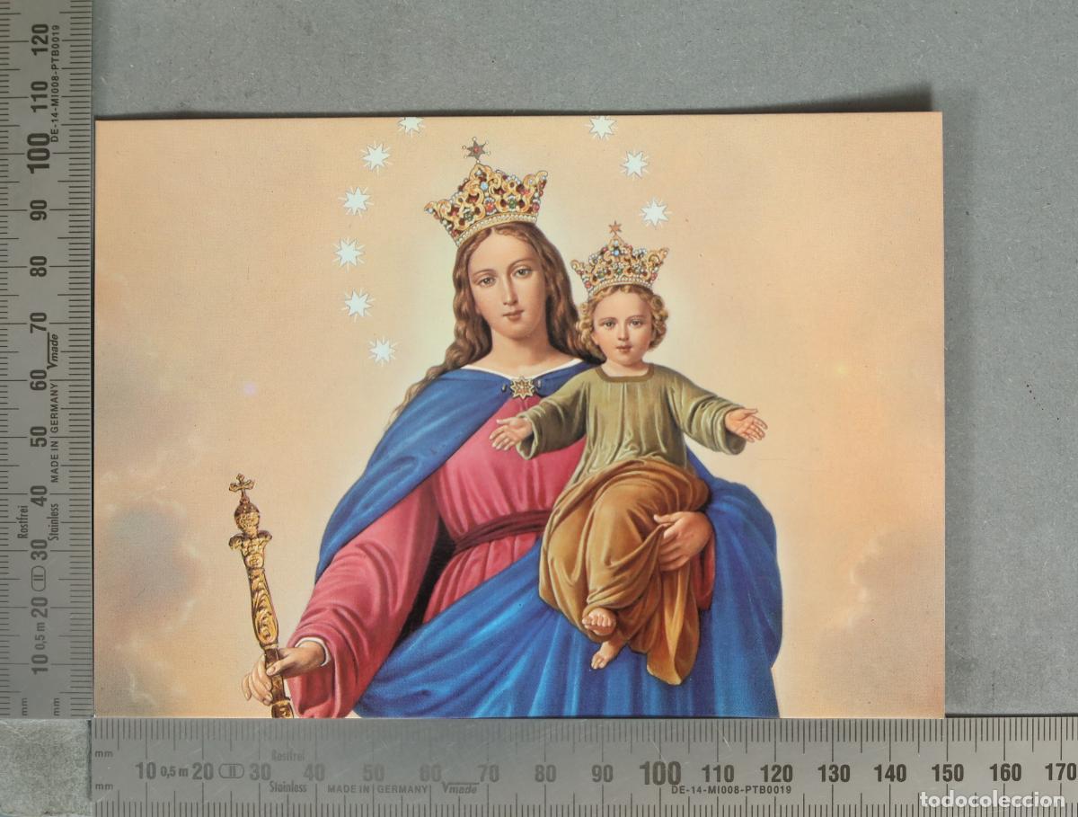 Postais: POSTAL. Maria Auxiliadora - Lorenzone - Central Catequ&iacute;stica Salesiana