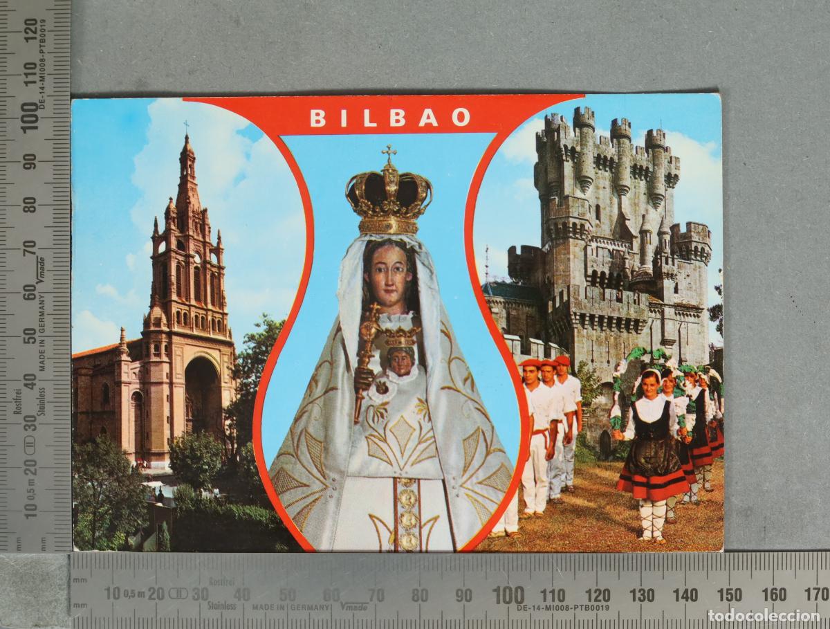 Postais: POSTAL. Bilbao - Ntra. Sra. de Bego&ntilde;a y Castillo de Butr&oacute;n