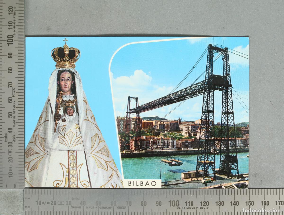 Postais: POSTAL. Bilbao - Nuestra Se&ntilde;ora de Bego&ntilde;a y Transbordador