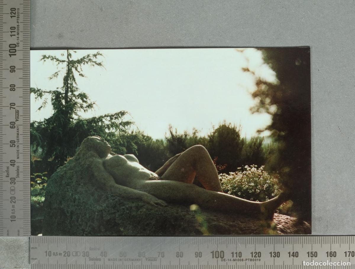 Postais: POSTAL. Eva - Victor Corral - Escultura en piedra