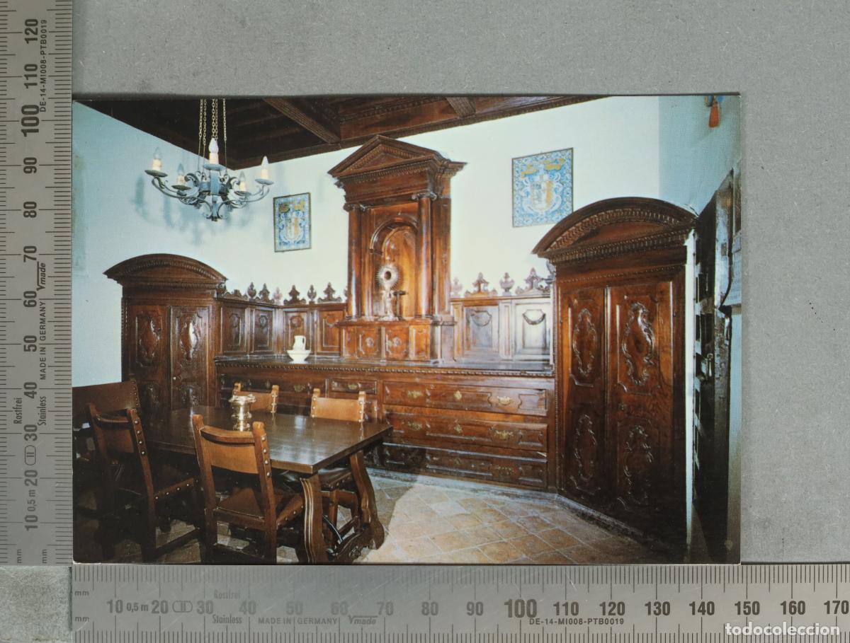 Postais: POSTAL. Villaescusa de Haro - Cajoner&iacute;a de nogal de la Sacrist&iacute;a de la Parroquia de San Pedro