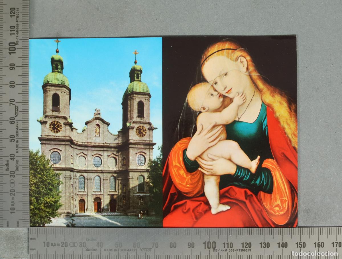 Postales: POSTAL. Gnadenbild Maria Hilf - Lukas Cranach - Im Dom zu St. Jakob in Innsbruck