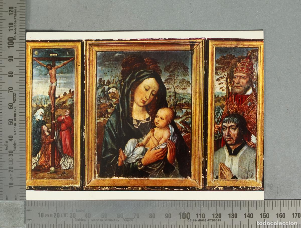 Postales: POSTAL. Burgos - Catedral - Triptico flamenco - Ediciones FISA