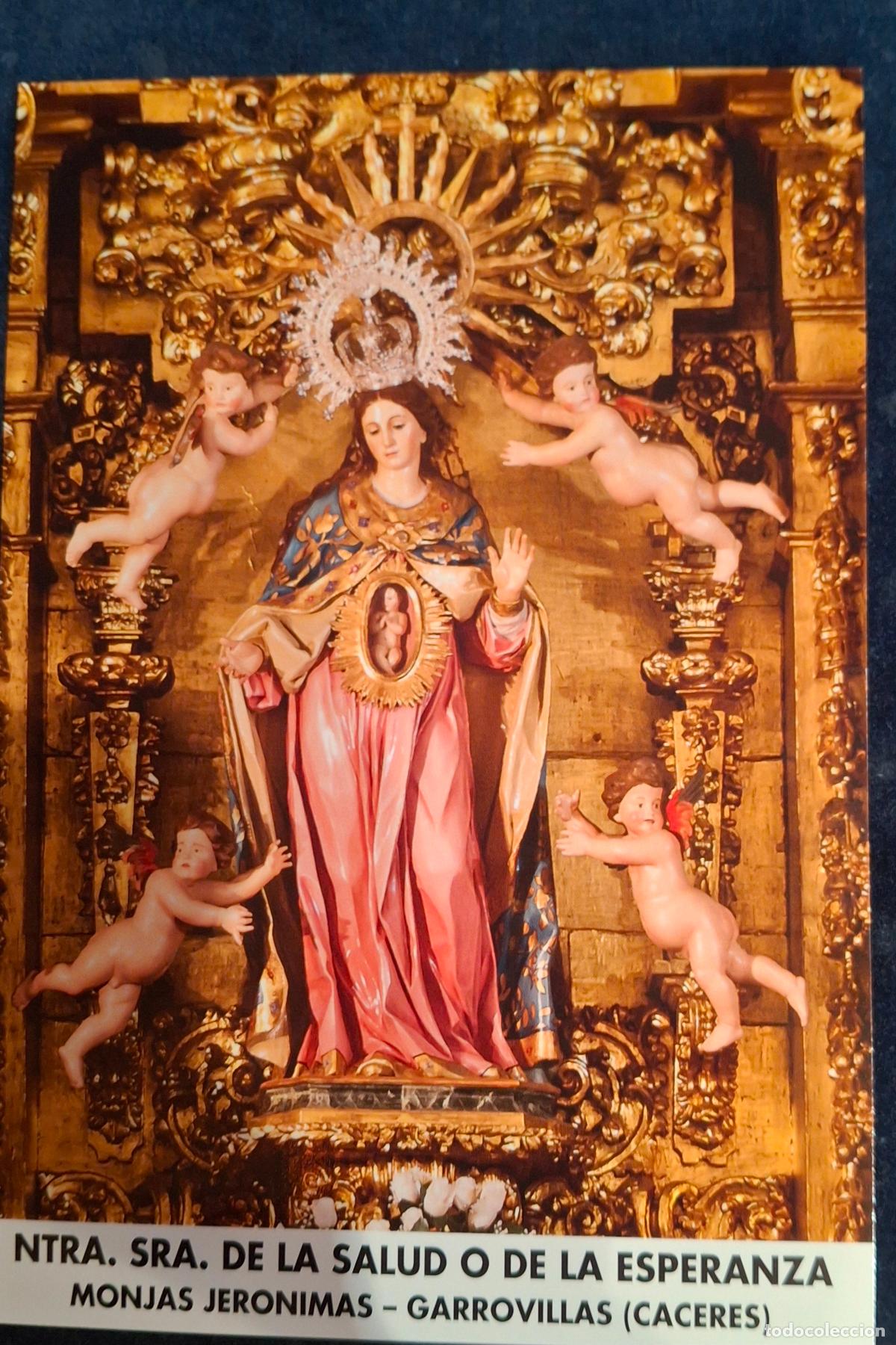 Postales: V. de la,Salud.MM Jer&oacute;nimas.La Garrovillas.Caceres