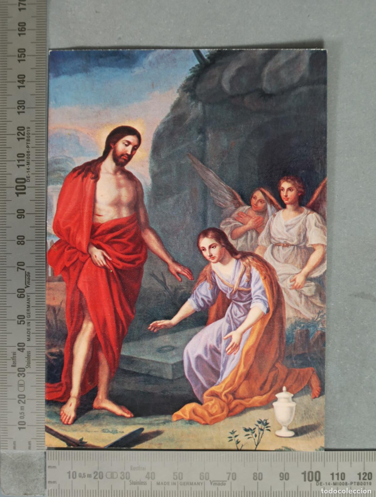 Cartes Postales: POSTAL. Jes&uacute;s resucitado se aparece a Santa Mar&iacute;a Magdalena - Jos&eacute; Camar&oacute;n