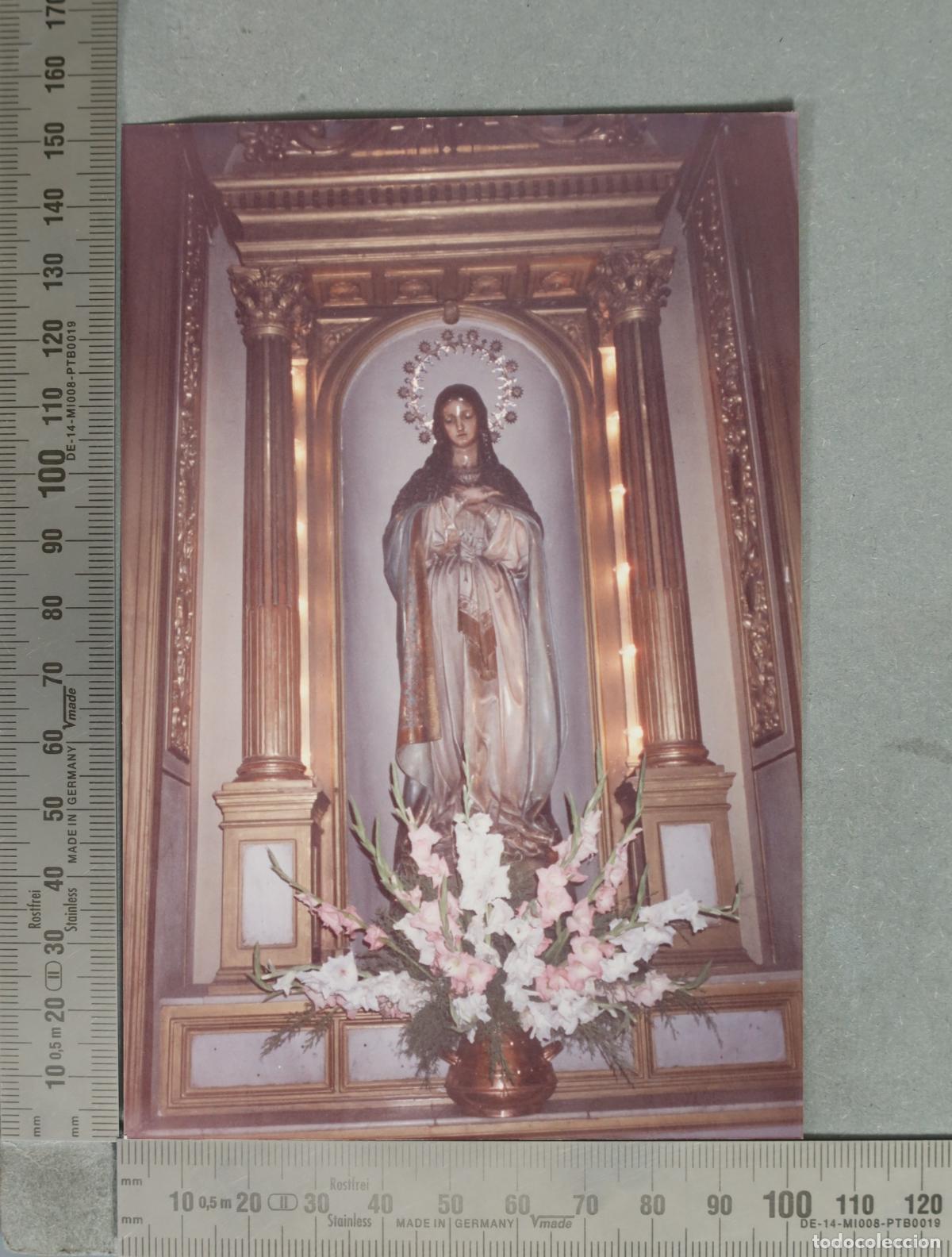 Cartes Postales: FOTOGRAFIA. Inmaculada Concepcion ALTAR