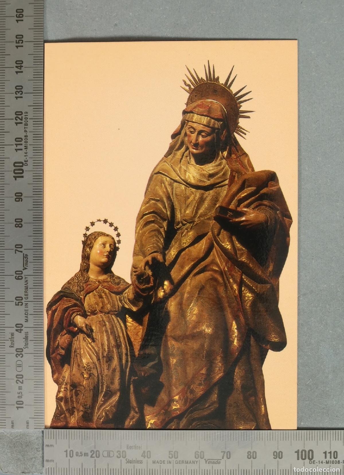 Cartes Postales: POSTAL. Santa Ana y la Virgen - Mm. Benedictinas - Sahag&uacute;n