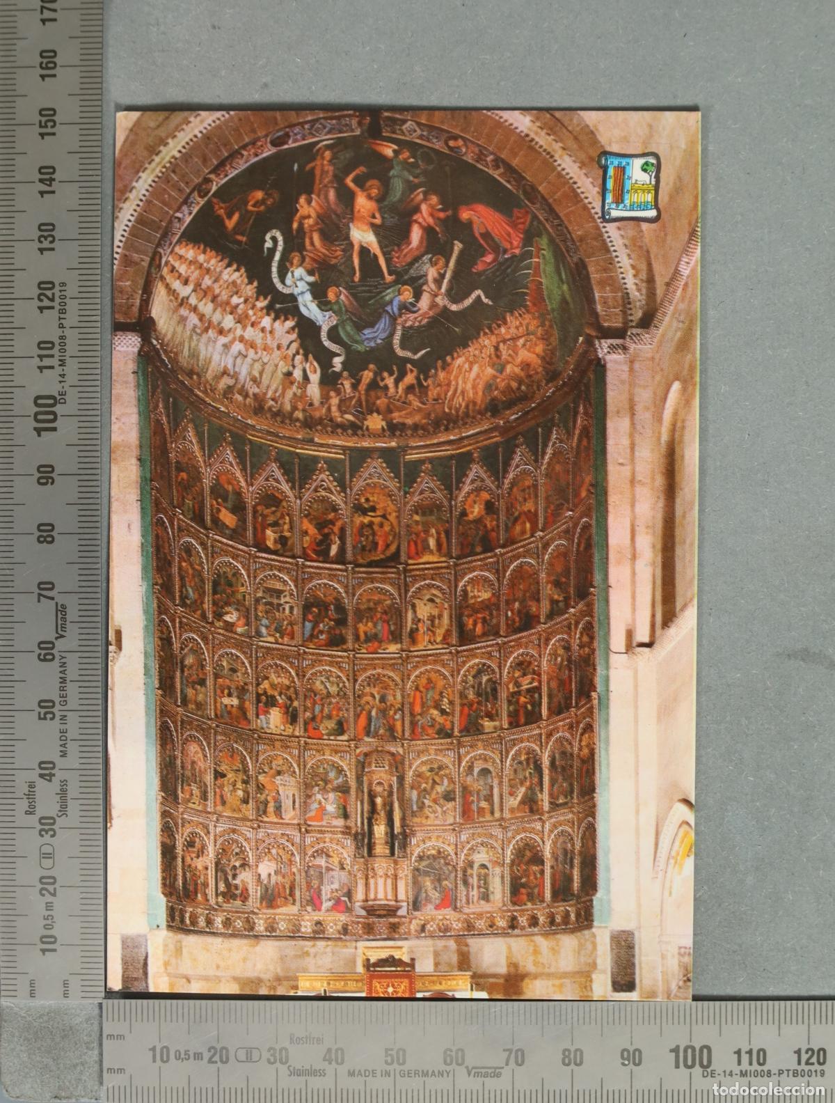 Postales: POSTAL. Retablo de la Catedral Vieja - Salamanca