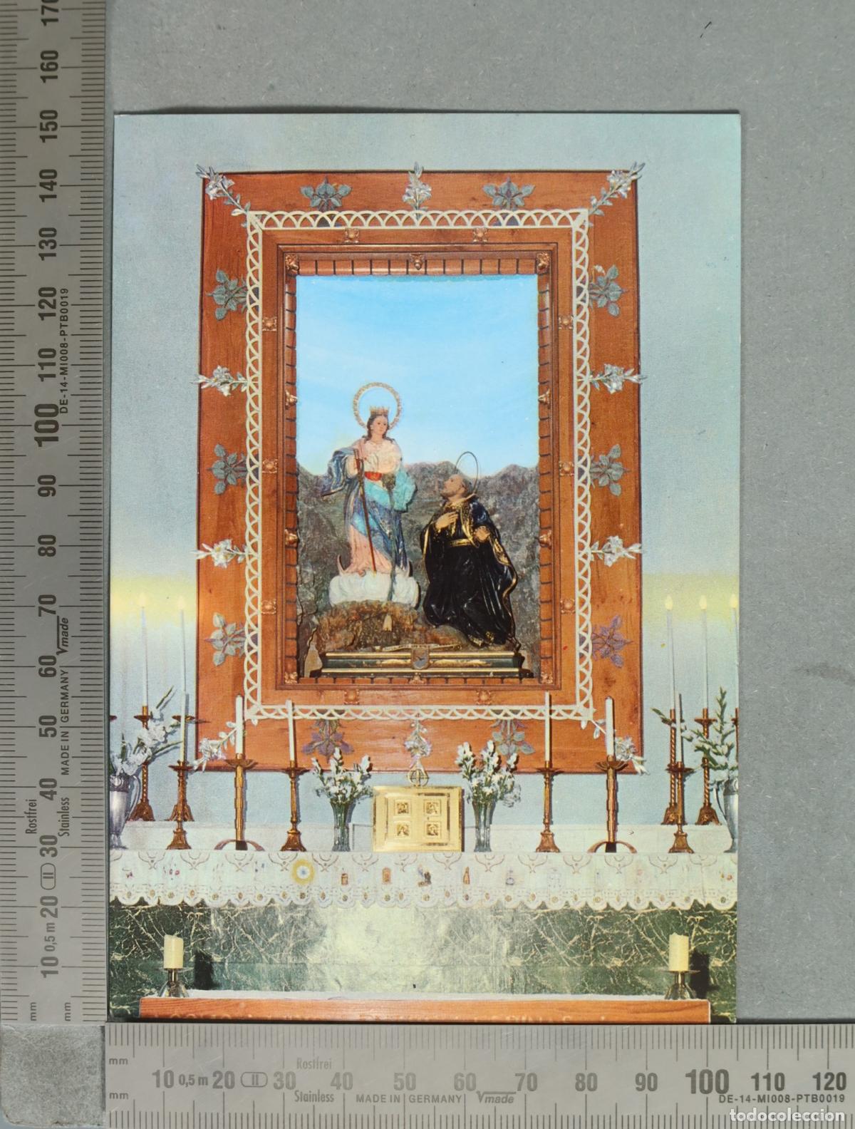 Postales: POSTAL. Font Roja - Altar Mayor