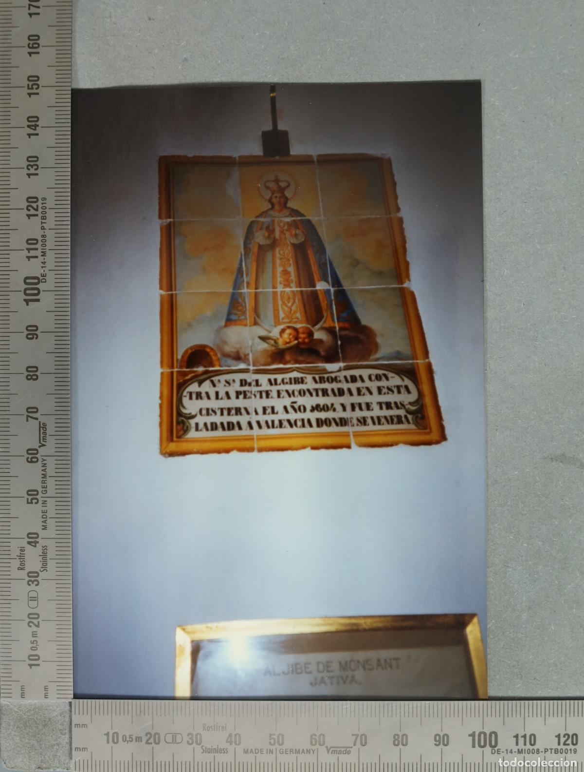 Postales: FOTOGRAFIA. Ntra Sra Del Aljibe Abogada Contra La Peste - Aljibe De Monsant Jativa