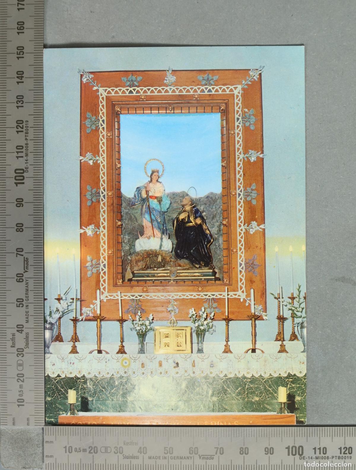 Postales: POSTAL. Font Roja - Altar Mayor
