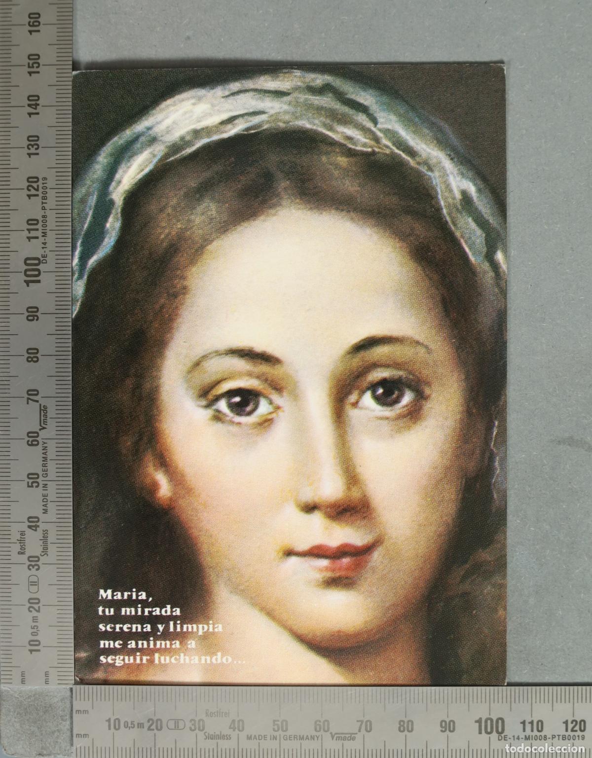 Postales: POSTAL. Maria, tu mirada serena y limpia me anima a seguir luchando - Legi&oacute;n de Mar&iacute;a