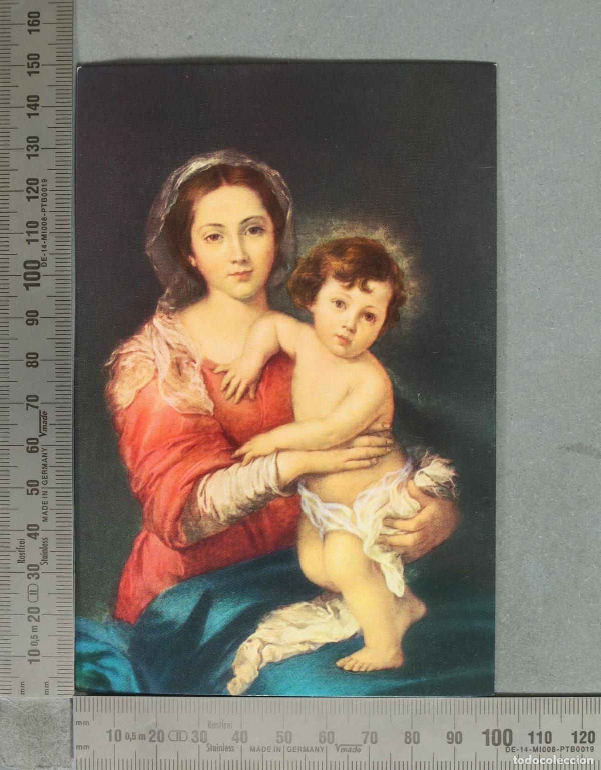 Postales: POSTAL. Madonna con bambino - Murillo