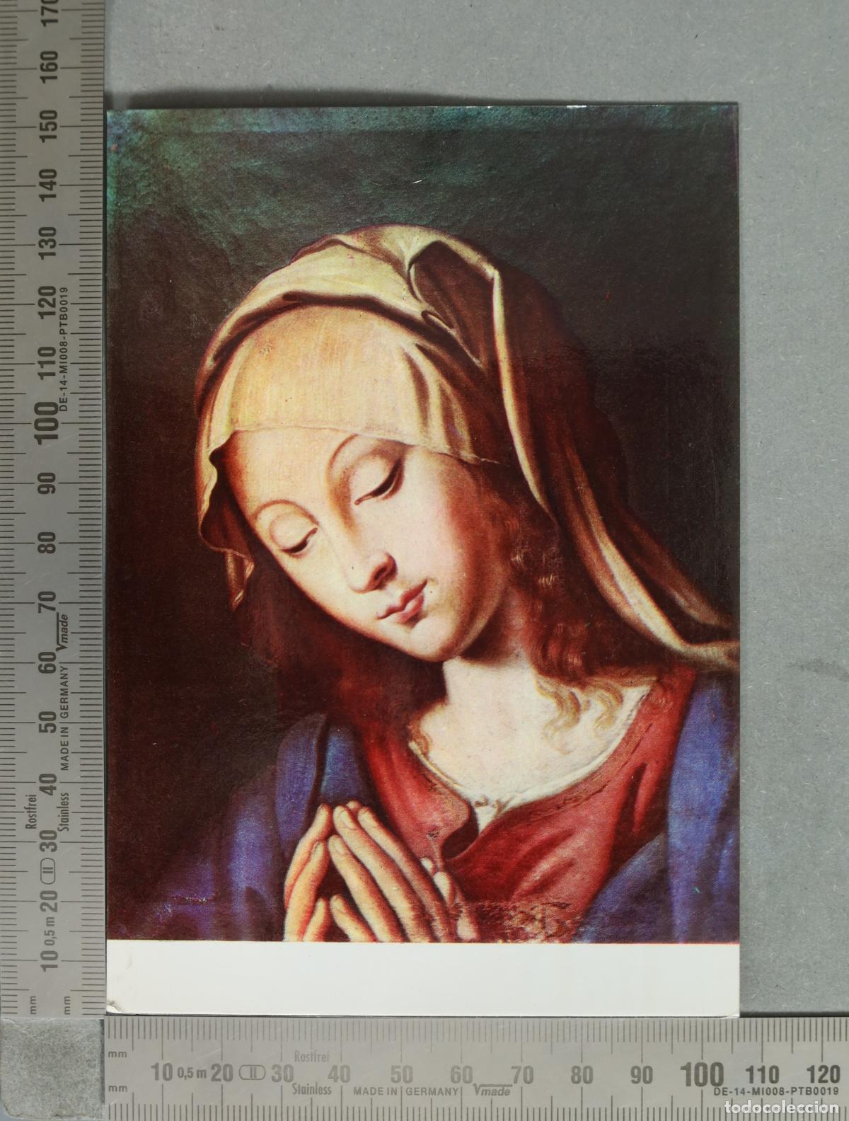 Postales: POSTAL. Sant&iacute;sima Virgen - Giovanni Battista Salvi Sassoferrato - Heliotipia Art&iacute;stica Espa&ntilde;ola