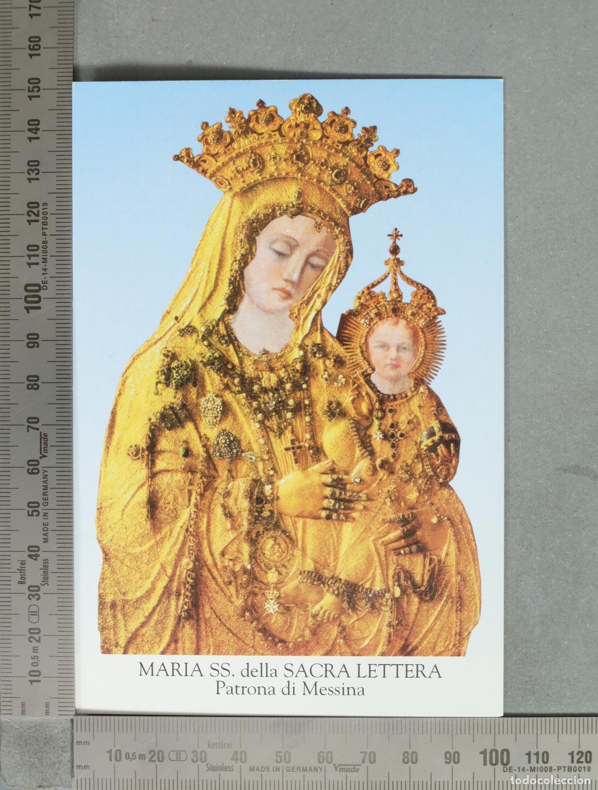 Cartes Postales: POSTAL. MARIA SS. della SACRA LETTERA - Patrona di Messina