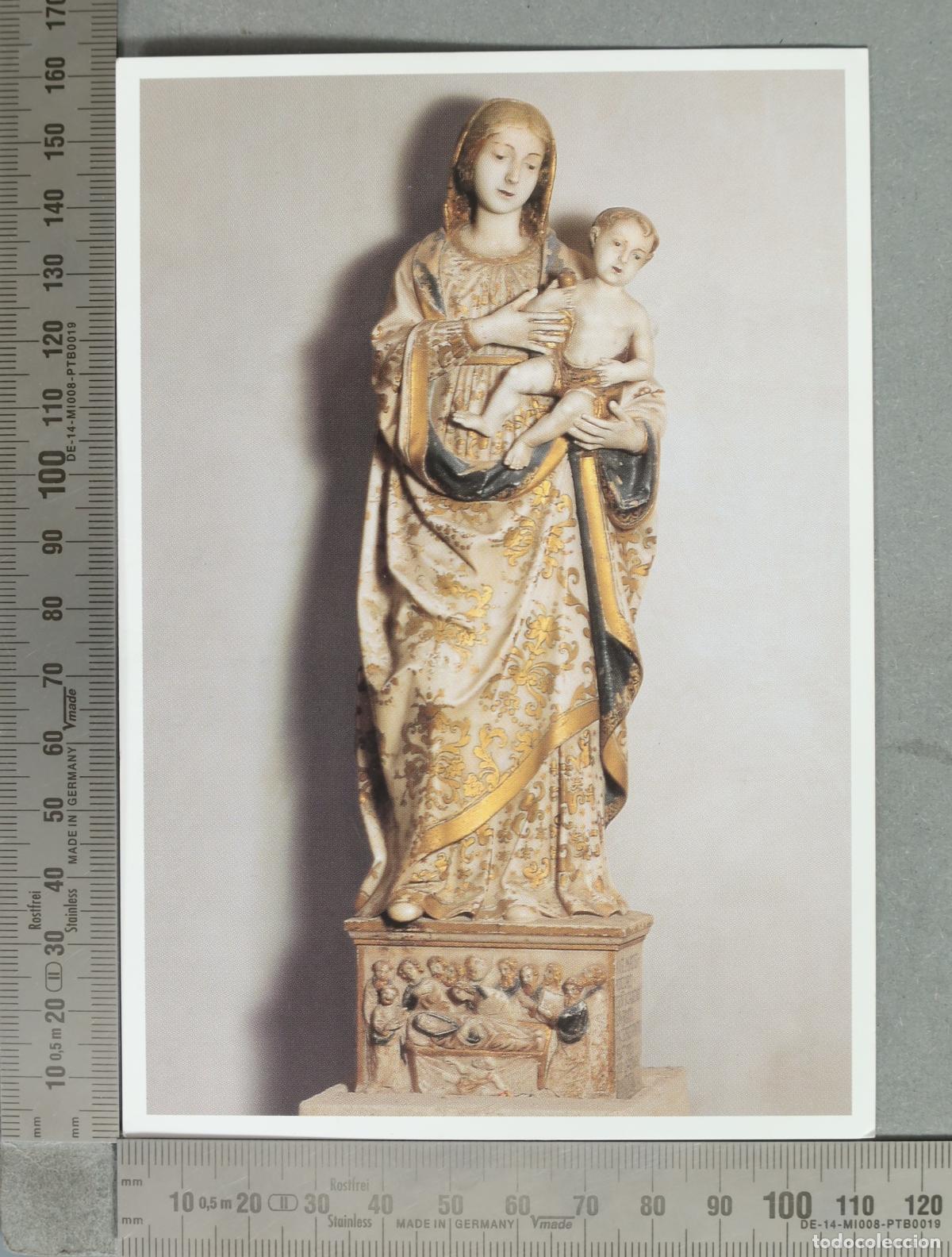Cartes Postales: POSTAL. Madonna con Bambino - Antonello Gagini - Cattedrale di Cefal&ugrave;