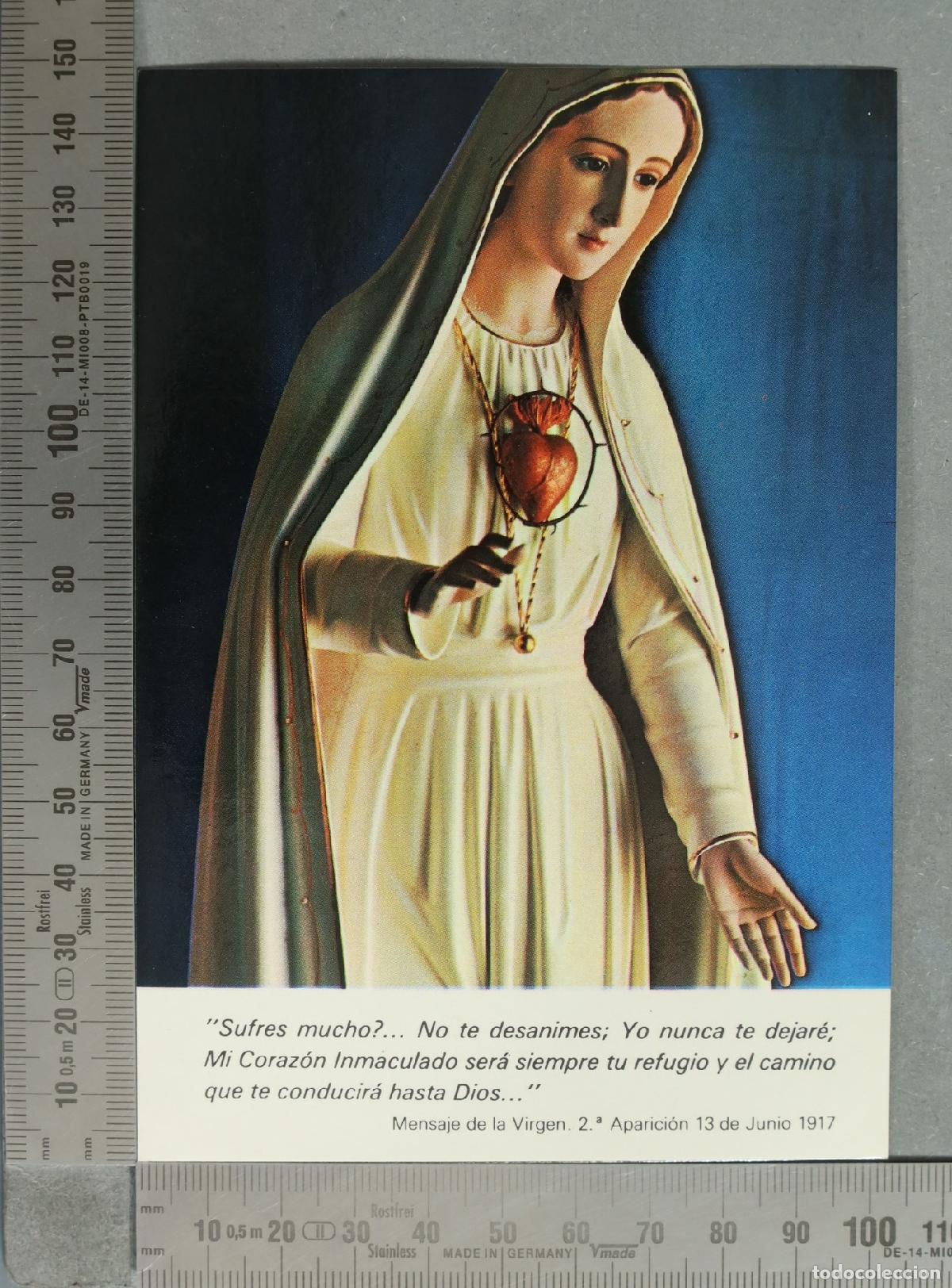 Cartes Postales: POSTAL. Inmaculado Coraz&oacute;n de Mar&iacute;a - F&aacute;tima