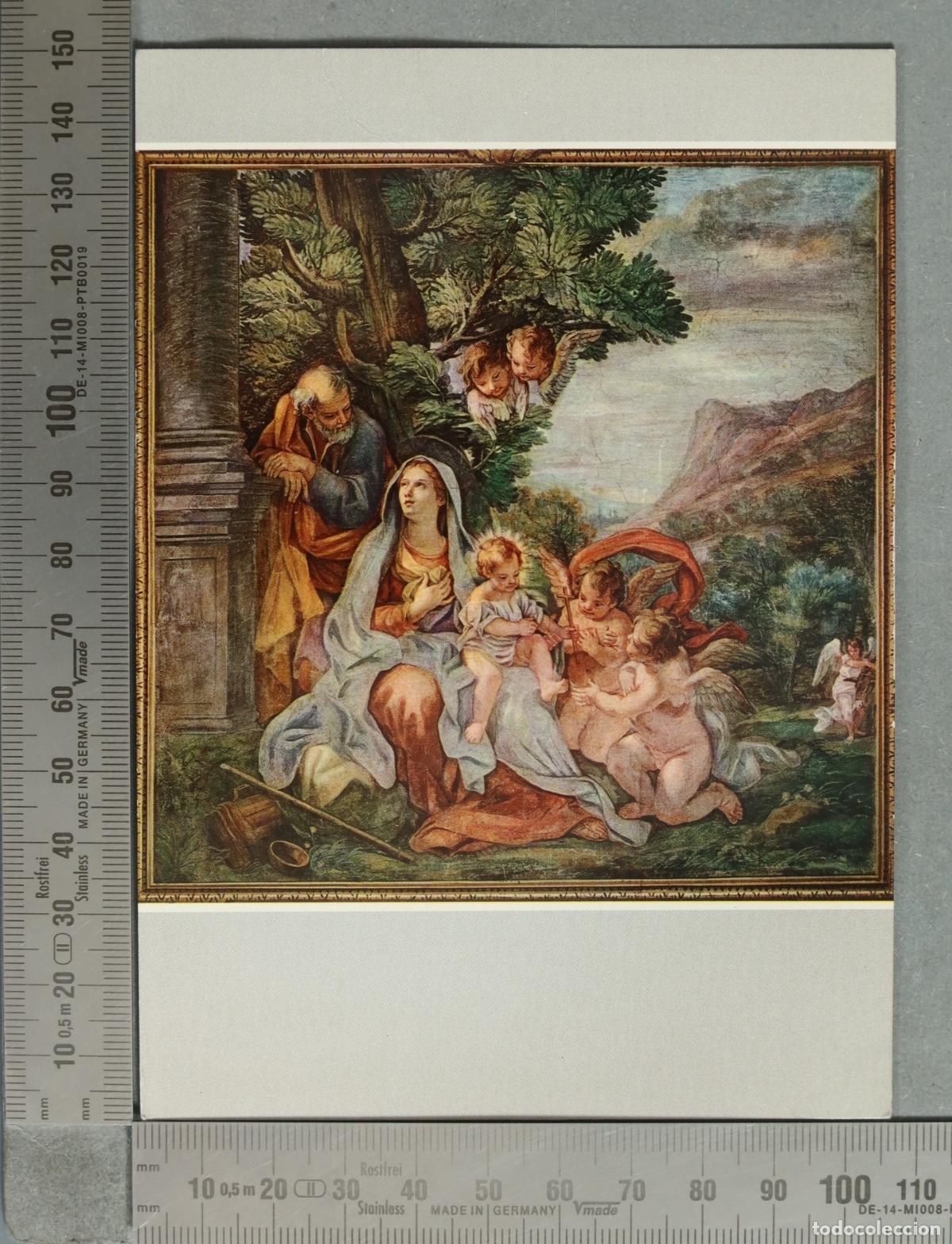 Cartes Postales: POSTAL. ROMA - Basilica di S. Maria degli Angeli - La fuga in Egitto