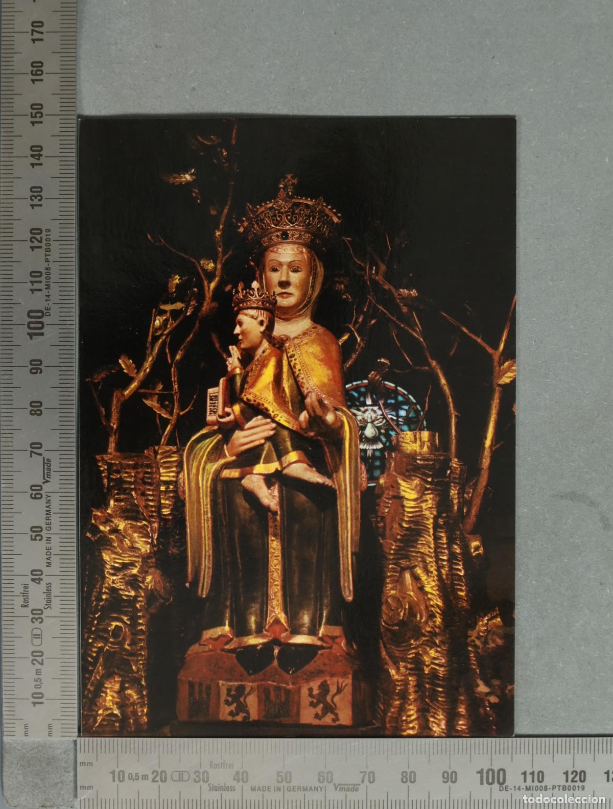 Postales: POSTAL. Logro&ntilde;o - Virgen de Valvanera - Talla - Ediciones PARIS