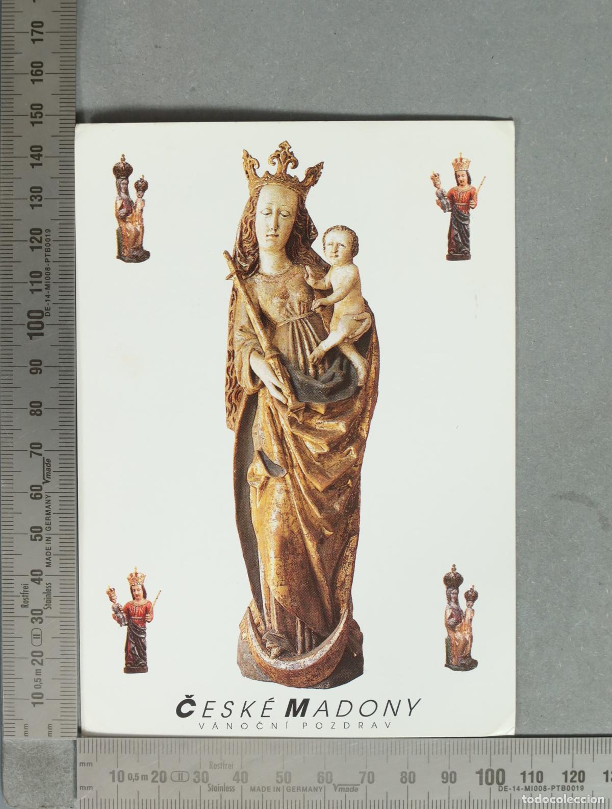 Postales: POSTAL. Ceske Madony - Vanocni pozdrav
