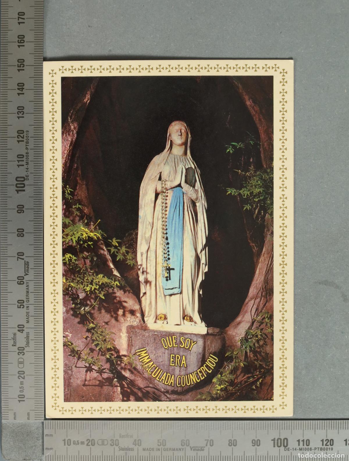 Postales: POSTAL. Lourdes - La Vierge de la Grotte Miraculeuse