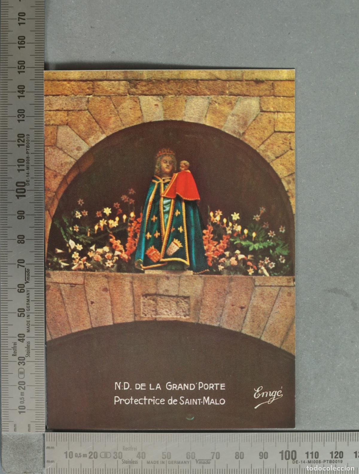 Postales: POSTAL. N.D. de la Grand'Porte - Protectrice de Saint-Malo