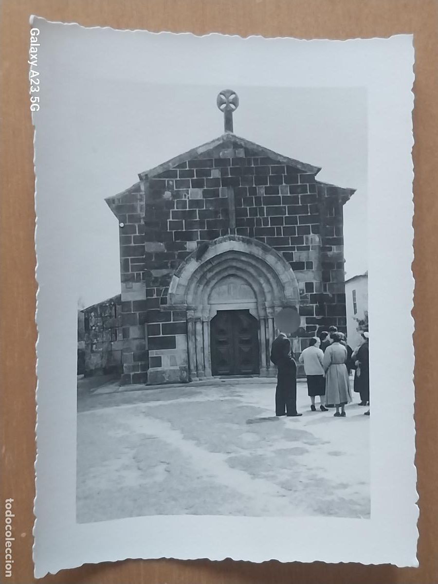 Postales: SAN CRISTOBAL RIO MAU FACHADA IGLESIA PORTUGAL FOTOGRAFIA PARTICULAR ANTIGUA 9X7CMS ANIMADA