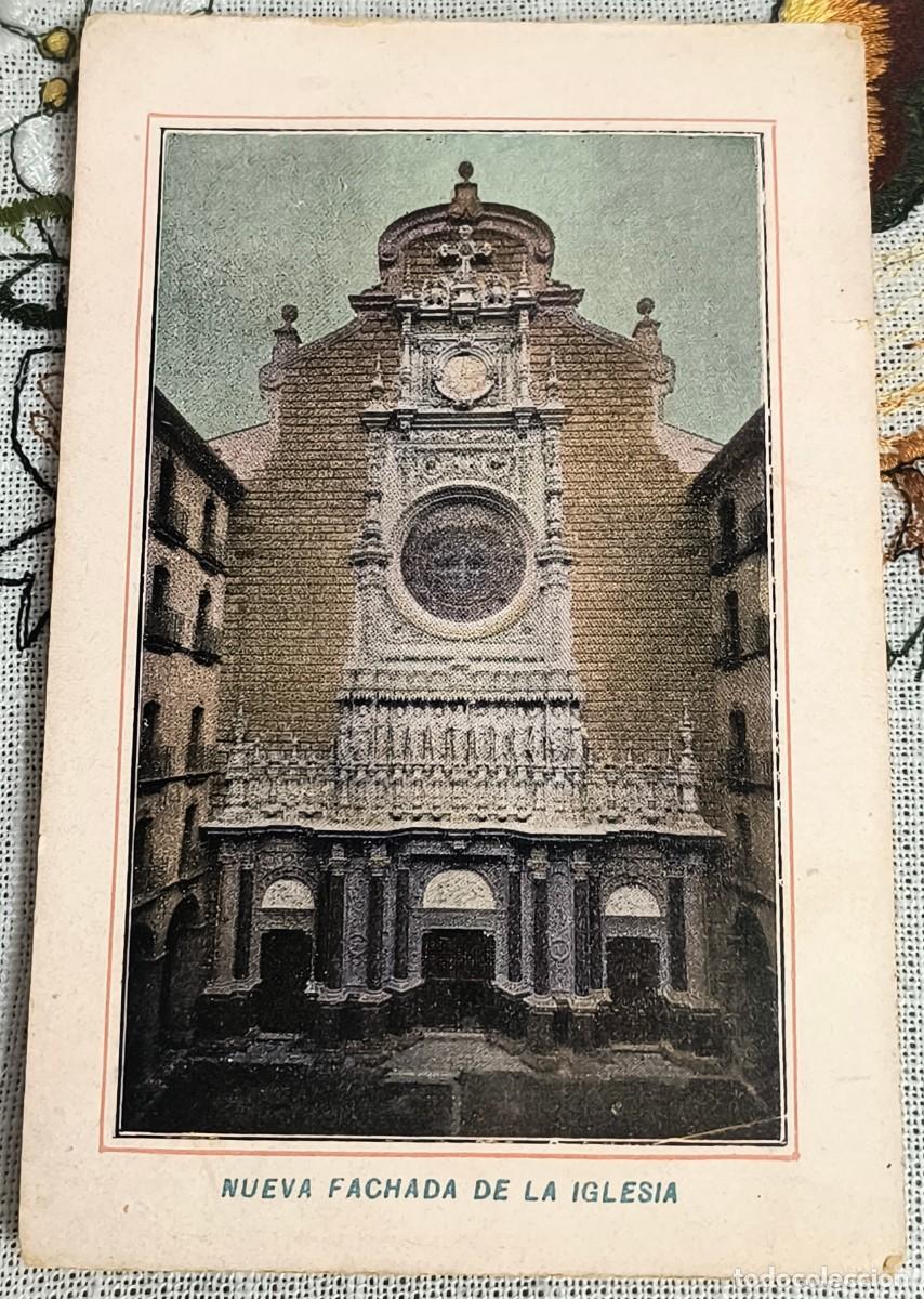 Postales: ESTAMPA | NUEVA FACHADA DE LA IGLESIA - MONTSERRAT