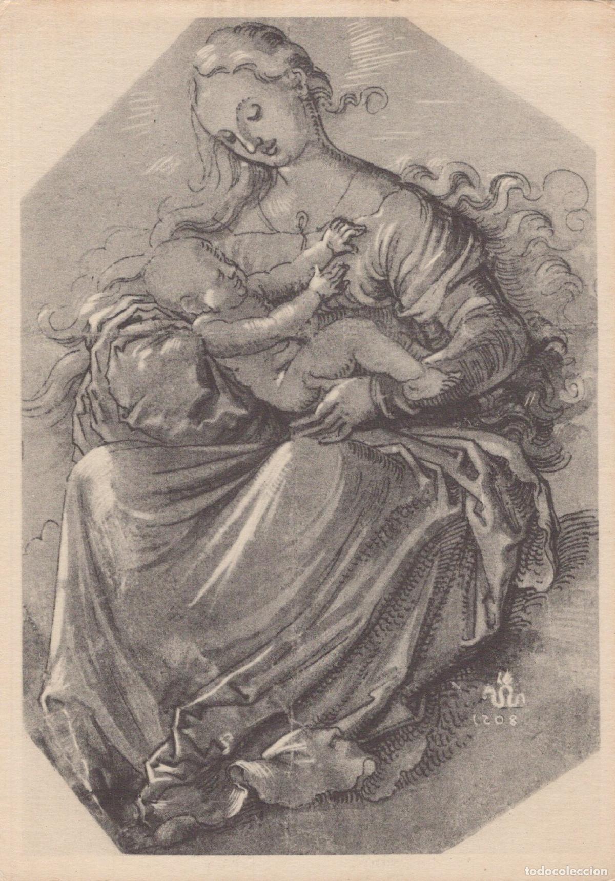 Postales: Lucas Cranach Madonna and Child German School Unposted *YAT957