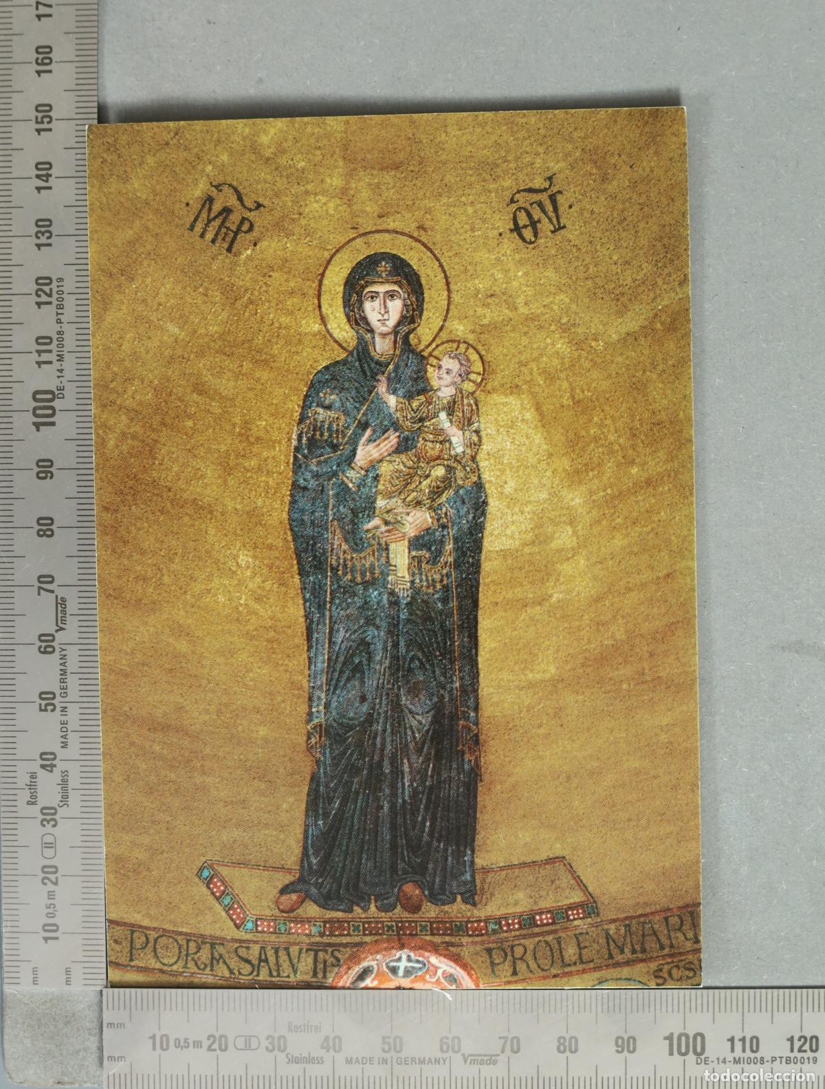 Cartes Postales: POSTAL. Torcello (Venezia) - Basilica - Abside Centrale - La Vergine - Mosaico