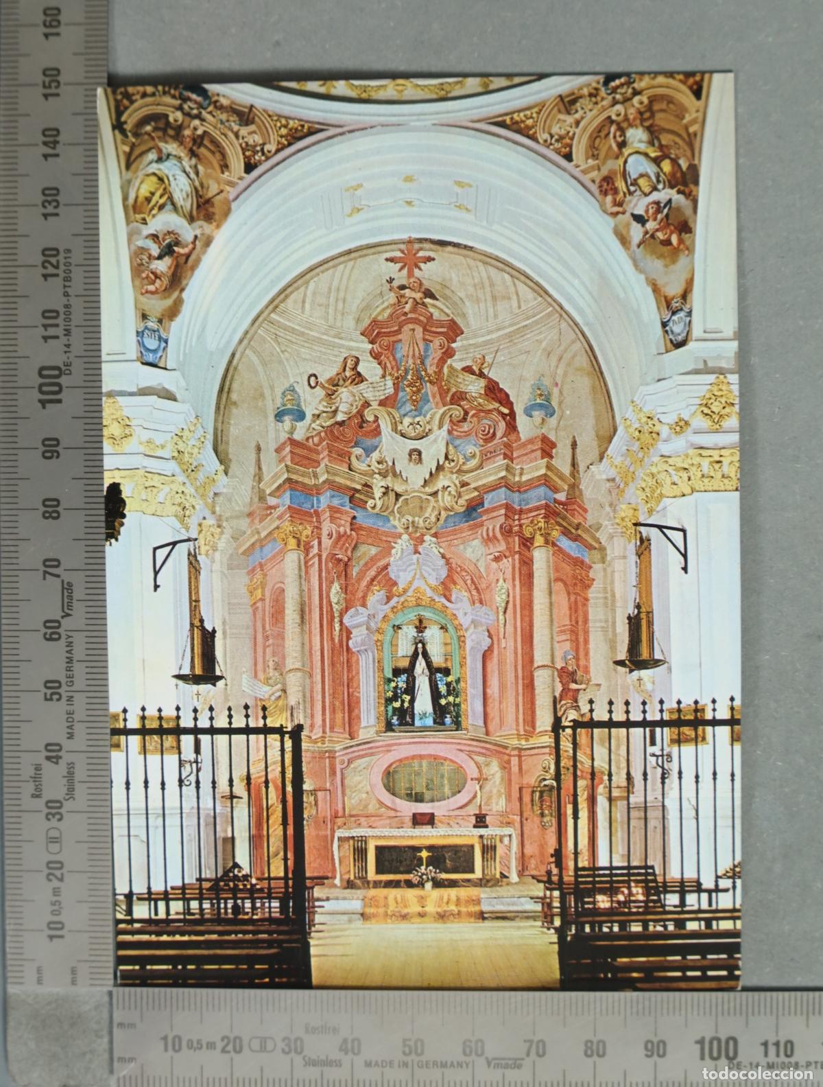 Postales: POSTAL. La Puebla de Montalb&aacute;n (Toledo) - Altar de la Virgen de la Soledad - Ediciones Vistabella