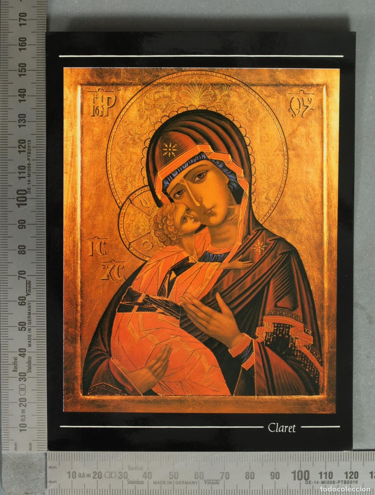 Cartes Postales: POSTAL. Virgen de Vladimir - Claret