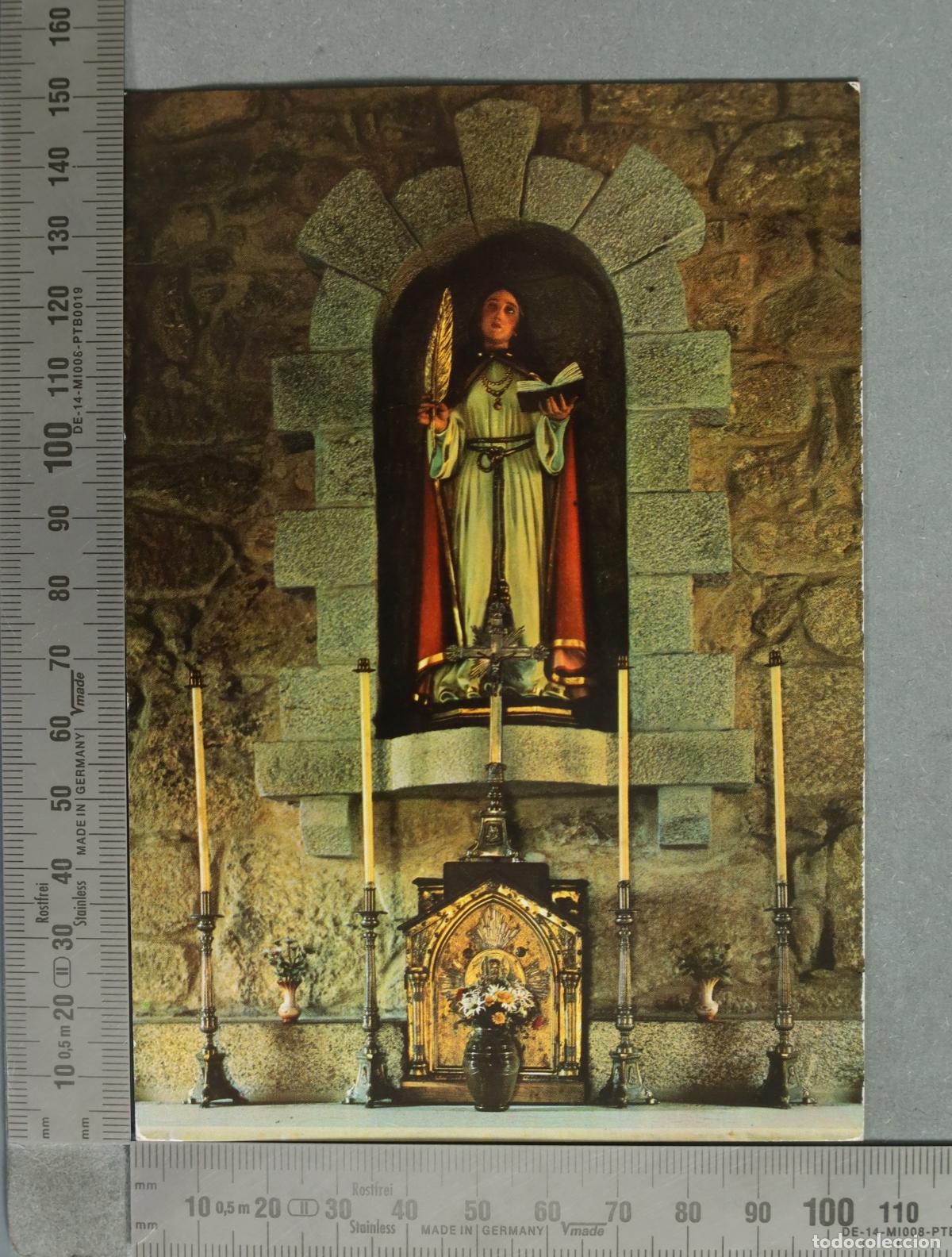 Postales: POSTAL. La Guardia (Galicia) - Imagen de Santa Tecla - Ediciones Arribas