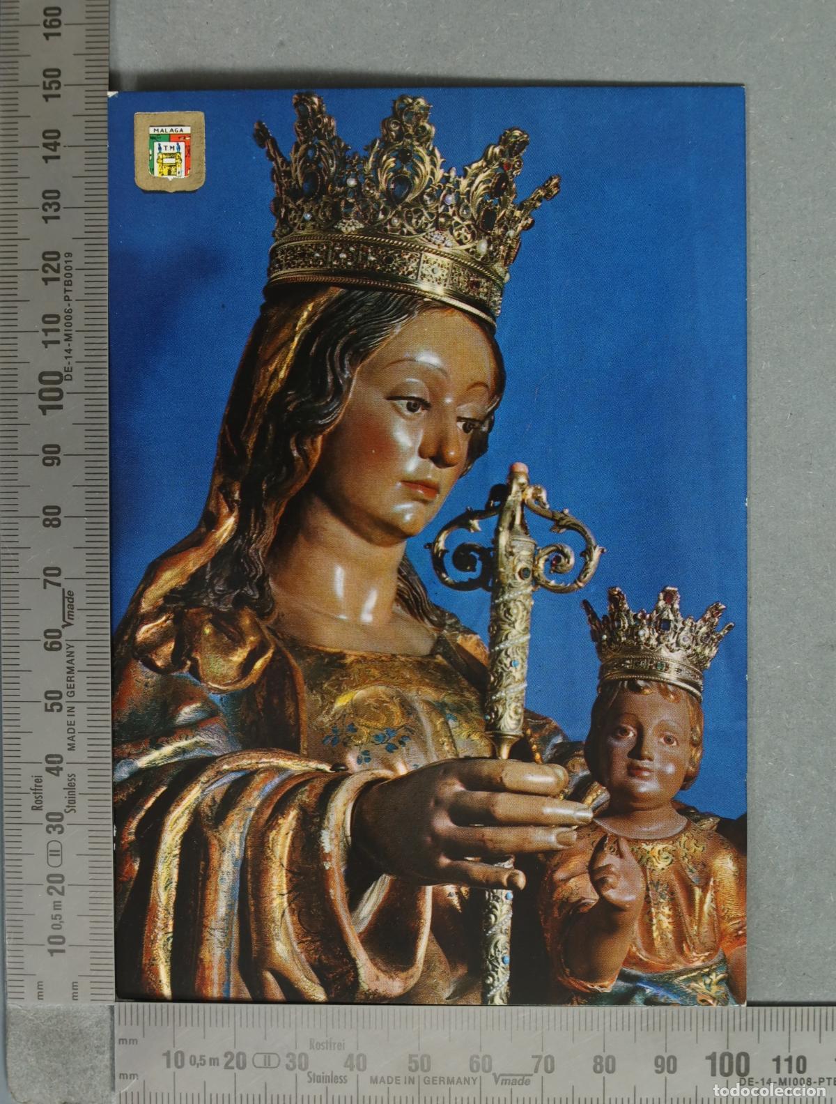 Postais: POSTAL. M&aacute;laga - Santa Mar&iacute;a de la Victoria, Patrona de M&aacute;laga